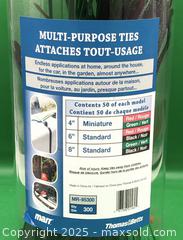 MaxSold Auction: Pack of 300 Multi Purpose Cable Ties - Brampton (Ontario, Canada) SELLER MANAGED Commercial Liquidation Online Auction - Strathearn Avenue