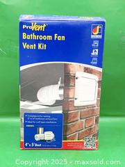 MaxSold Auction: Pro Vent Bathroom Fan Vent Kit - Brampton (Ontario, Canada) SELLER MANAGED Commercial Liquidation Online Auction - Strathearn Avenue