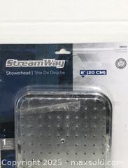 MaxSold Auction: StreamWay 8" (20 cm) Square Shower Head - Brampton (Ontario, Canada) SELLER MANAGED Commercial Liquidation Online Auction - Strathearn Avenue