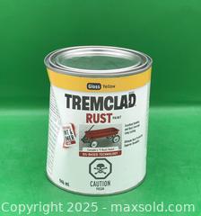 MaxSold Auction: Tremclad Oil-Based Rust Paint in Gloss Yellow, 946 mL - Brampton (Ontario, Canada) SELLER MANAGED Commercial Liquidation Online Auction - Strathearn Avenue