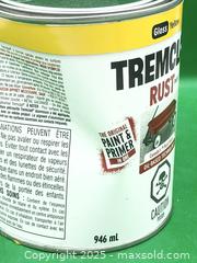 MaxSold Auction: Tremclad Oil-Based Rust Paint in Gloss Yellow, 946 mL - Brampton (Ontario, Canada) SELLER MANAGED Commercial Liquidation Online Auction - Strathearn Avenue