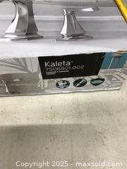 MaxSold Auction: American Standard Kaleta Widespread 3-Hole Chrome Faucet - Markham (Ontario, Canada) PARTNER MANAGED Downsizing Online Auction - Mccowan Road (STORAGE)