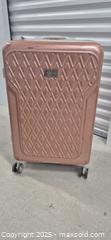 MaxSold Auction: bebe Hardside Spinner Suitcase, Rose Gold/Blush Metallic - Markham (Ontario, Canada) PARTNER MANAGED Downsizing Online Auction - Mccowan Road (STORAGE)