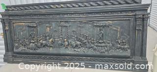 MaxSold Auction: Fiberglass Carved Relief Wall Panel — Renaissance Procession Motif - Markham (Ontario, Canada) PARTNER MANAGED Downsizing Online Auction - Mccowan Road (STORAGE)