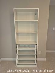 MaxSold Auction: IKEA PAX White MDF Storage Shelving Unit - Lot 6 of 6  - Markham (Ontario, Canada) PARTNER MANAGED Downsizing Online Auction - Mccowan Road (STORAGE)