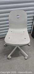 MaxSold Auction: IKEA White Molded Plywood Office/Task Chair with Casters - Markham (Ontario, Canada) PARTNER MANAGED Downsizing Online Auction - Mccowan Road (STORAGE)