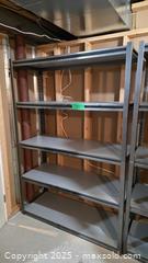 MaxSold Auction: Lot of 5 Metal Storage Shelving Racks - Markham (Ontario, Canada) PARTNER MANAGED Downsizing Online Auction - Mccowan Road (STORAGE)