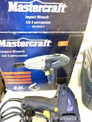 MaxSold Auction: Mastercraft Tools Including Corded Electric Impact Wrench 1/2" Drive, Hawkeye and Sanding Tool - Markham (Ontario, Canada) PARTNER MANAGED Downsizing Online Auction - Mccowan Road (STORAGE)