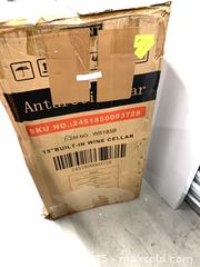 MaxSold Auction: NEW Antarctic Star W5185B 15-inch Built-In Wine Cooler, Stainless Glass - Markham (Ontario, Canada) PARTNER MANAGED Downsizing Online Auction - Mccowan Road (STORAGE)