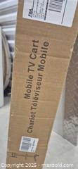 MaxSold Auction: NEW Mobile TV Cart Boxed Rolling Stand with Shelf and Casters - Markham (Ontario, Canada) PARTNER MANAGED Downsizing Online Auction - Mccowan Road (STORAGE)