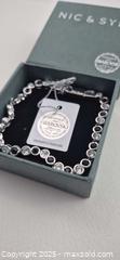 MaxSold Auction: New NIC & SYD Tennis-Style Bracelet with Swarovski Crystals - Markham (Ontario, Canada) PARTNER MANAGED Downsizing Online Auction - Mccowan Road (STORAGE)