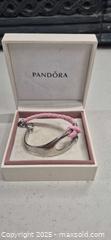 MaxSold Auction: Pandora Braided Leather Charm Bracelet with Stainless Steel Cuff - Markham (Ontario, Canada) PARTNER MANAGED Downsizing Online Auction - Mccowan Road (STORAGE)