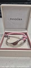 MaxSold Auction: Pandora Braided Leather Charm Bracelet with Stainless Steel Cuff - Markham (Ontario, Canada) PARTNER MANAGED Downsizing Online Auction - Mccowan Road (STORAGE)