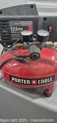 MaxSold Auction: PORTER-CABLE 3.5 Gal 135 PSI Portable Air Compressor 120V - Markham (Ontario, Canada) PARTNER MANAGED Downsizing Online Auction - Mccowan Road (STORAGE)