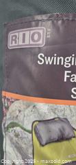 MaxSold Auction: RIO Swinging Hammock Chair with Stand, Green/Dark Gray - Markham (Ontario, Canada) PARTNER MANAGED Downsizing Online Auction - Mccowan Road (STORAGE)