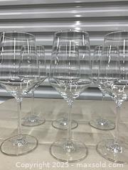 MaxSold Auction: Zwiesel Red Wine Stemmed Glasses, Set of 6, Approx. 10.5 in - Markham (Ontario, Canada) PARTNER MANAGED Downsizing Online Auction - Mccowan Road (STORAGE)