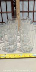MaxSold Auction: Assorted Clear Glass Drinkware - 22 Pieces - Warwick (Rhode Island, USA) SELLER MANAGED Reseller Online Auction - Warwick Avenue