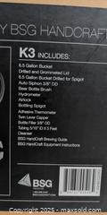 MaxSold Auction: BSG HandCraft K3 Homebrewing Beer Equipment Kit, 6.5 gal - Warwick (Rhode Island, USA) SELLER MANAGED Reseller Online Auction - Warwick Avenue
