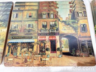 MaxSold Auction: Cast Iron Press (Waffle/Pizzelle) and Placemats and Cutting Utensil Set - Warwick (Rhode Island, USA) SELLER MANAGED Reseller Online Auction - Warwick Avenue