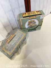 MaxSold Auction: Debbie Mumm Garden Vignette Ceramic Mug & Plate Set (8 pc) - Warwick (Rhode Island, USA) SELLER MANAGED Reseller Online Auction - Warwick Avenue