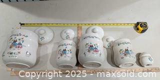 MaxSold Auction: Heartland International Ceramic Kitchen Canister Set (Taiwan) - Warwick (Rhode Island, USA) SELLER MANAGED Reseller Online Auction - Warwick Avenue