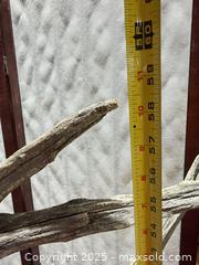 MaxSold Auction: Large Natural Driftwood Root Sculpture 58.5in x 44in x 17in - Warwick (Rhode Island, USA) SELLER MANAGED Reseller Online Auction - Warwick Avenue