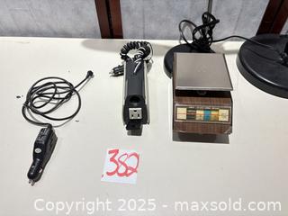 MaxSold Auction: Lot: 2 LED Desk Lamps, Tabletop Scale, Car Inverter & Cord - Warwick (Rhode Island, USA) SELLER MANAGED Reseller Online Auction - Warwick Avenue