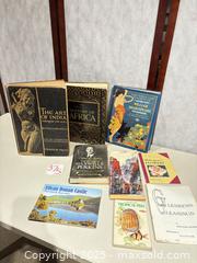 MaxSold Auction: Lot of 10–11 Mixed Titles: Art, History, Poetry, Travel - Warwick (Rhode Island, USA) SELLER MANAGED Reseller Online Auction - Warwick Avenue