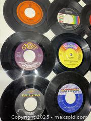 MaxSold Auction: Lot of ~20 Vintage 7-inch 45 RPM Singles (1950s–1970s) - Warwick (Rhode Island, USA) SELLER MANAGED Reseller Online Auction - Warwick Avenue