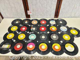 MaxSold Auction: Lot of ~25 7" Vinyl Singles (45 RPM) — Beatles, Johnny Cash, Beach Boys - Warwick (Rhode Island, USA) SELLER MANAGED Reseller Online Auction - Warwick Avenue