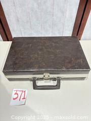 MaxSold Auction: Lot of 26 Audio Cassette Tapes in Brown Carrying Case - Warwick (Rhode Island, USA) SELLER MANAGED Reseller Online Auction - Warwick Avenue