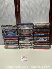 MaxSold Auction: Lot of Approximately 55–65 Assorted Movie DVDs - Warwick (Rhode Island, USA) SELLER MANAGED Reseller Online Auction - Warwick Avenue