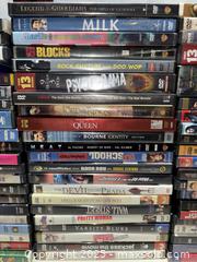 MaxSold Auction: Lot of Approximately 55–65 Assorted Movie DVDs - Warwick (Rhode Island, USA) SELLER MANAGED Reseller Online Auction - Warwick Avenue