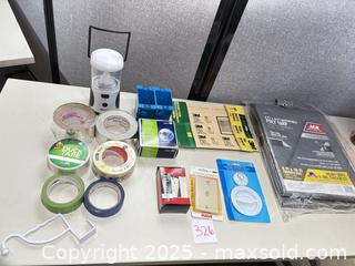 MaxSold Auction: Lot of Assorted Hardware & Household Supplies (Approx. 15–18 pcs) - Warwick (Rhode Island, USA) SELLER MANAGED Reseller Online Auction - Warwick Avenue