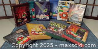 MaxSold Auction: Lot of South Park DVD Box Sets — Seasons 1–9 + Feature Film - Warwick (Rhode Island, USA) SELLER MANAGED Reseller Online Auction - Warwick Avenue