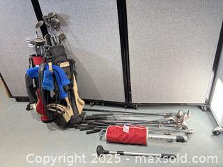 MaxSold Auction: Lot oRight-Hand Golf Clubs, Bags, Ball Collector - Warwick (Rhode Island, USA) SELLER MANAGED Reseller Online Auction - Warwick Avenue