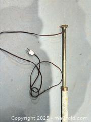 MaxSold Auction: Mid-Century Floor Lamp with 3 Hanging Drum Shades - Warwick (Rhode Island, USA) SELLER MANAGED Reseller Online Auction - Warwick Avenue