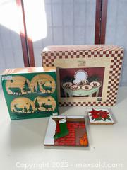 MaxSold Auction: Mixed Holiday Tabletop Lot: Zak Designs & Sakura Sets - Warwick (Rhode Island, USA) SELLER MANAGED Reseller Online Auction - Warwick Avenue