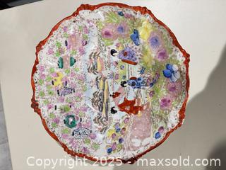 MaxSold Auction: Mixed Lot Asian Ceramic Bowls & Plates with Wood Panels - Warwick (Rhode Island, USA) SELLER MANAGED Reseller Online Auction - Warwick Avenue
