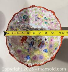 MaxSold Auction: Mixed Lot Asian Ceramic Bowls & Plates with Wood Panels - Warwick (Rhode Island, USA) SELLER MANAGED Reseller Online Auction - Warwick Avenue