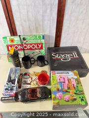 MaxSold Auction: Mixed Lot: Monopoly, LEGO Minecraft, Spider-Man Figure & More - Warwick (Rhode Island, USA) SELLER MANAGED Reseller Online Auction - Warwick Avenue