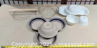 MaxSold Auction: Mixed Lot of 11 Bowls and Serving Dishes - Warwick (Rhode Island, USA) SELLER MANAGED Reseller Online Auction - Warwick Avenue