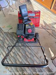 MaxSold Auction: MTD Gas Snow Blower 31A-32AD700 22 in Clearing Width - Warwick (Rhode Island, USA) SELLER MANAGED Reseller Online Auction - Warwick Avenue