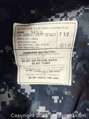 MaxSold Auction: Navy Cover with Officer Insignia, 2 Math Books & Hanging Organizer - Warwick (Rhode Island, USA) SELLER MANAGED Reseller Online Auction - Warwick Avenue