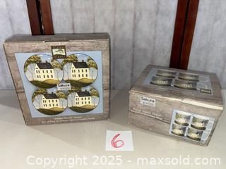 MaxSold Auction: Sakura by Oneida "Home Sweet Home" Stoneware Plates & Mugs (8pc) - Warwick (Rhode Island, USA) SELLER MANAGED Reseller Online Auction - Warwick Avenue