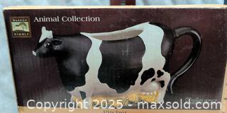 MaxSold Auction: Sakura Ceramic Cow Pitchers, Plates & Mug Lot - Warwick (Rhode Island, USA) SELLER MANAGED Reseller Online Auction - Warwick Avenue