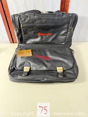 MaxSold Auction: Snap-on Black Faux Leather Briefcase/Duffel Bag (Medium) - Warwick (Rhode Island, USA) SELLER MANAGED Reseller Online Auction - Warwick Avenue