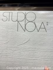 MaxSold Auction: Studio Nova Ceramic Floral Medallion Gravy Boat, Butter Dish, Salt & Pepper - Warwick (Rhode Island, USA) SELLER MANAGED Reseller Online Auction - Warwick Avenue