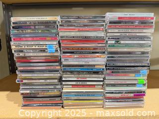 MaxSold Auction: Used Music CD Lot (Mixed Artists, Various Genres) - Warwick (Rhode Island, USA) SELLER MANAGED Reseller Online Auction - Warwick Avenue