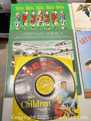 MaxSold Auction: Vintage Children's & Holiday Vinyl Records Lot (8 pcs) - Warwick (Rhode Island, USA) SELLER MANAGED Reseller Online Auction - Warwick Avenue